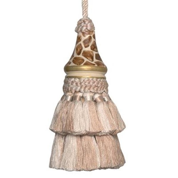 123 Creations 123 Creations CB045 Giraffe hand painted tassel CB045